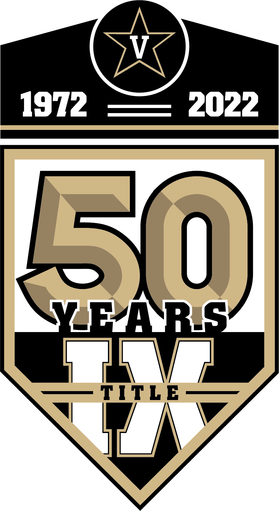 Vanderbilt Commodores 2022 Anniversary Logo DIY iron on transfer (heat transfer)